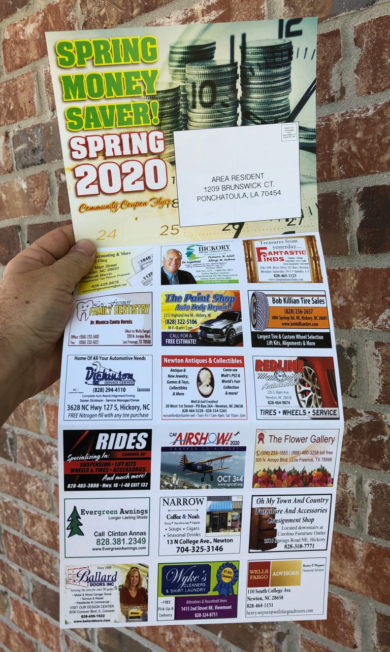 Perforated Coupon Mailer Fox Press